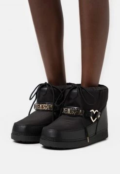 Bilancio 💯 Love Moschino Stivali Da Neve - Nero, Donna 💯