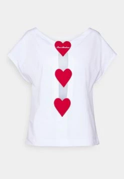 Offerte β¨ Love Moschino T-shirt Con Stampa - Optical White, Donna π