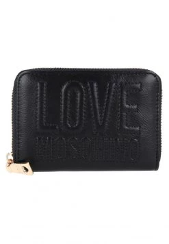 Il più economico 🔔 Love Moschino EMBOSSED - Portafoglio - Nero, Donna 🔔