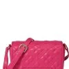 Nuovo ❤️ Love Moschino MIT STEPPUNGEN - Borsa A Tracolla - Fuchsia, Donna 🧨