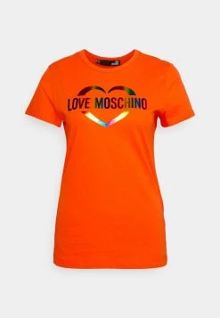 Vendita lampo 🛒 Love Moschino T-shirt Con Stampa - Orange, Donna 💯 -Vendite Love Moschino 3ffd6ce1dd4d48b3820bb9a8f56eca79