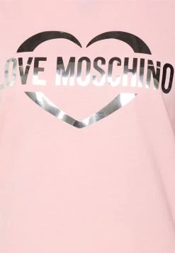 Nuovo di zecca 🛒 Love Moschino T-shirt Con Stampa - Pink, Donna 👍 -Vendite Love Moschino 407e20d10a07453f8c24d7d8e083fb59