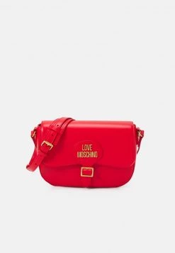 Vendita lampo β Love Moschino BUCKLE SADDLE - Borsa A Tracolla - Rosso, Donna π₯°