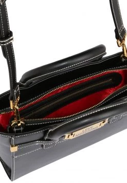 Buono ⌛ Love Moschino PU - Borsa A Mano - Schwarz, Donna ⌛ -Vendite Love Moschino 40d3ce4442c1410bab07d72e84373aa1