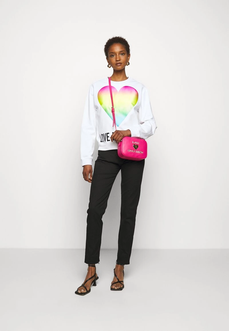 Vendita all'ingrosso π Love Moschino Felpa - Optical White, Donna β€οΈ 2 Vendita all'ingrosso π Love Moschino Felpa - Optical White, Donna β€οΈ - immagine 2