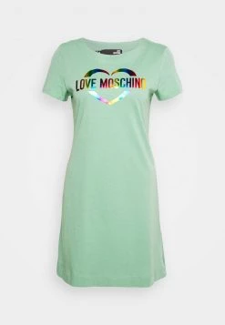 I primi 10 🎁 Love Moschino Vestito Di Maglina - Green, Donna 😀 -Vendite Love Moschino 44413833d8c94eb8a1e5794164c67d7a