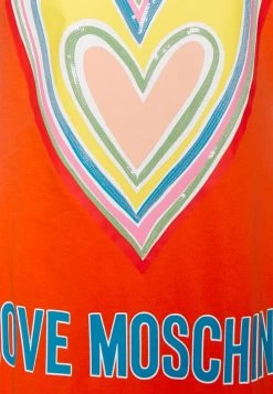 Promo ⭐ Love Moschino Vestito Di Maglina - Orange, Donna 😉 -Vendite Love Moschino 4543db8bdd0148ffac6e6b4e60fc4b25