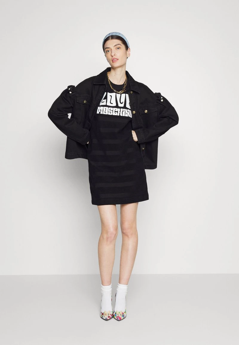 Vendita lampo π₯ Love Moschino Abito A Camicia - Black, Donna βοΈ 2 Vendita lampo π₯ Love Moschino Abito A Camicia - Black, Donna βοΈ - immagine 2