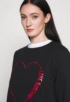 Sconto 👏 Love Moschino Vestito Estivo - Cuore Rosso, Donna 🎁 -Vendite Love Moschino 4b309a8000754bc2bf973079b1416ad4