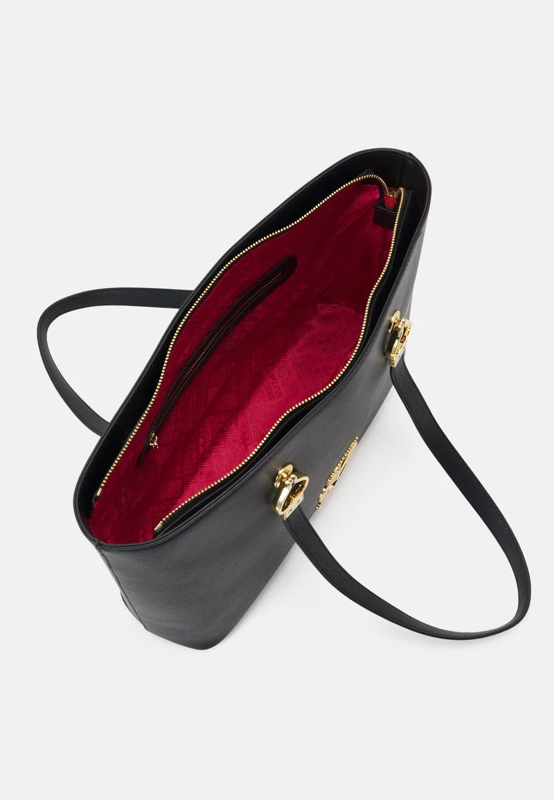 I primi 10 ⌛ Love Moschino KNOT HARDWARE SHOPPER - Shopping Bag - Nero, Donna ✨ 3 I primi 10 ⌛ Love Moschino KNOT HARDWARE SHOPPER - Shopping Bag - Nero, Donna ✨ - immagine 3