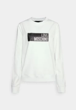 Vendita calda π Love Moschino Felpa - Optical White, Donna π