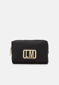 Nuovo 🔥 Love Moschino NEW LOGO BEAUTY BAG - Trousse - Nero, Donna ⭐