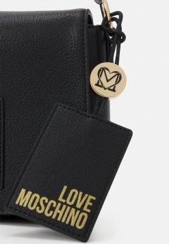 Bilancio 💯 Love Moschino LOGO WEBBING STRAP CROSSBODY - Borsa A Tracolla - Nero, Donna 🛒 -Vendite Love Moschino 4e360c1ce4e6438c94300bd95fda5194