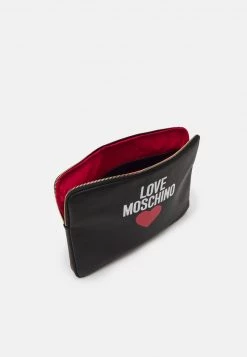 Promo ⌛ Love Moschino EXCLUSIVE 16 INCH ROUND ZIP POUCH - Borsa Porta PC - Nero, Donna 🔔 -Vendite Love Moschino 4f713ad7aec544f7b8fe52bad9b144e7