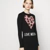 Miglior prezzo 🧨 Love Moschino Abito In Maglia - Black, Donna 🔥