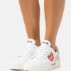 Il più economico 😀 Love Moschino 👟 Sneakers Basse - White, Donna ❤️