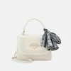 Buono 👍 Love Moschino TOP HANDLE FOULARD CROSSBODY - Borsa A Tracolla - Offwhite, Donna 👏