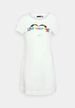 Offerte 🥰 Love Moschino Vestito Di Maglina - Optical White, Donna ⌛ -Vendite Love Moschino 53d85f9f14ca4c63806de9d49fa4d8de