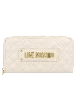 Miglior prezzo 🥰 Love Moschino QUILTED - Portafoglio - Avorio, Donna 🛒
