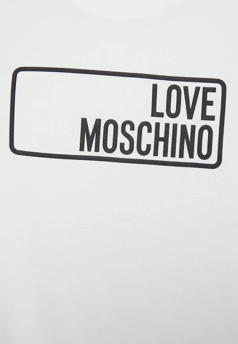 Sconto π Love Moschino T-shirt Con Stampa - Optical White, Donna β 7 Sconto π Love Moschino T-shirt Con Stampa - Optical White, Donna β - immagine 7