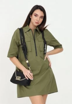 Vendita calda ✨ Love Moschino Vestito Di Maglina - Green, Donna 😍 -Vendite Love Moschino 566b6705dcdc4236903af72fe3b04740