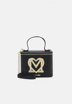 Miglior prezzo 🥰 Love Moschino SHINY VANITY - Borsa A Mano - Nero, Donna 🔥