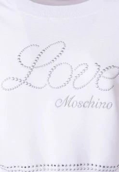 Miglior prezzo 👍 Love Moschino Felpa - White, Donna 😍 -Vendite Love Moschino 581e15d507a2489d8fc60be8ee3df7b1