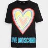 Le migliori recensioni di 🌟 Love Moschino T-shirt Con Stampa - Black, Donna 🎉