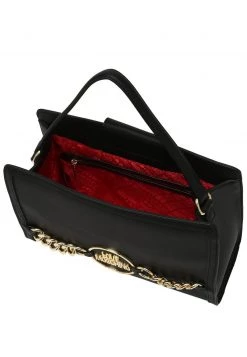 Il più economico 😍 Love Moschino MIT VERGOLDETEN APPLIKATIONEN - Borsa A Mano - Schwarz, Donna 😉 -Vendite Love Moschino 59cf41f3eef0416ba357d46da1324702