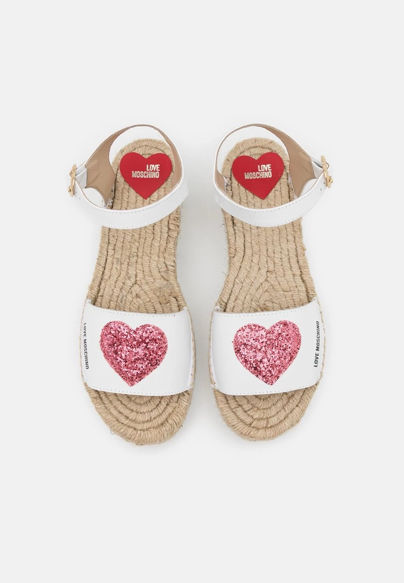 Nuovo ❤️ Love Moschino Espadrillas - Bianco, Donna ⭐ 5 Nuovo ❤️ Love Moschino Espadrillas - Bianco, Donna ⭐ - immagine 5