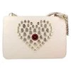 I primi 10 ❤️ Love Moschino CON PEDRERÍA - Borsa A Tracolla - Blanco, Donna ⌛