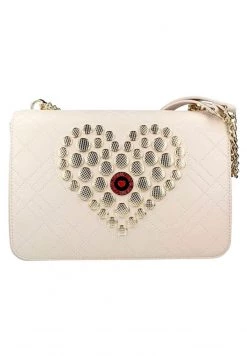 I primi 10 β€οΈ Love Moschino CON PEDRERÍA - Borsa A Tracolla - Blanco, Donna β