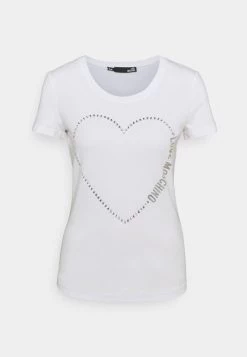 Il più economico ❤️ Love Moschino T-shirt Con Stampa - Optical White, Donna 👍 13 Il più economico ❤️ Love Moschino T-shirt Con Stampa - Optical White, Donna 👍 -Vendite Love Moschino 5e1380f3833d448daa4f4a8959f08e4d
