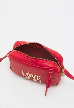 Sconto 🎉 Love Moschino LOGO CAMERA BAG - Borsa A Tracolla - Red, Donna 🌟 -Vendite Love Moschino 5ed296fb735c486a8fda9b37fa089ca9
