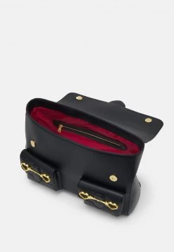 Bilancio 👍 Love Moschino SOFT 👜 HANDBAG HEART HARDWARE - Borsa A Mano - Nero, Donna ⭐ -Vendite Love Moschino 6183c99b7d994b54afb8991fbafc4a15