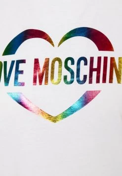 Migliore vendita 🛒 Love Moschino T-shirt Con Stampa - Optical White, Donna 😉 -Vendite Love Moschino 61f7cd411db54f949a42a6dd85c4ab26