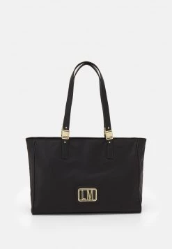 Promo ✨ Love Moschino NEW LOGO SHOPPER - Shopping Bag - Nero, Donna 🧨