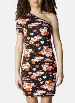 A buon mercato π Love Moschino VESTITO - Vestito Estivo - Red, Donna π§¨