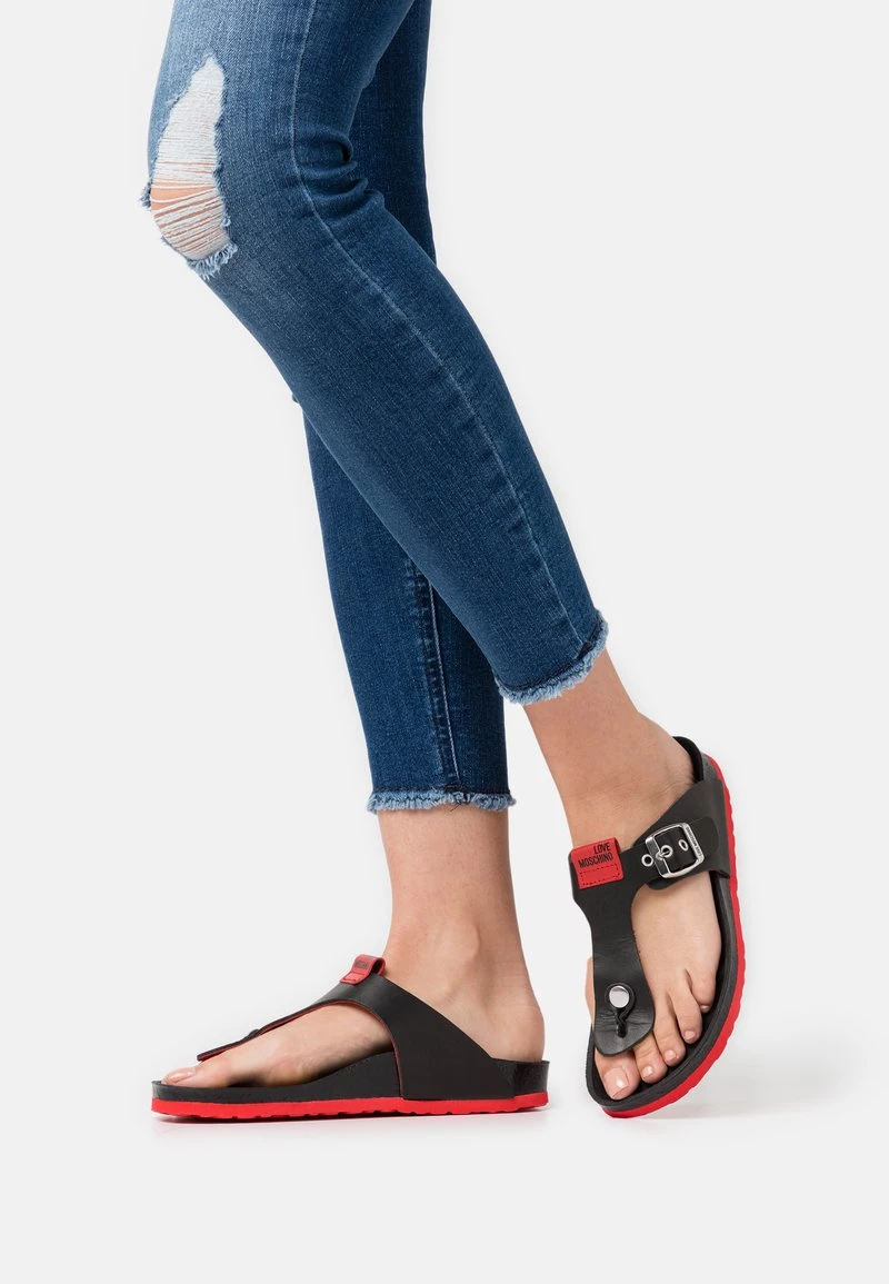 Bilancio β¨ Love Moschino Infradito - Nero, Donna π 1 Bilancio β¨ Love Moschino Infradito - Nero, Donna π