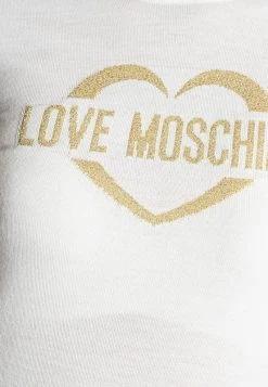 Sconto 👏 Love Moschino Maglietta A Manica Lunga - Cream, Donna 💯 -Vendite Love Moschino 6bca10af74944f8cb890f9e46faaabdb
