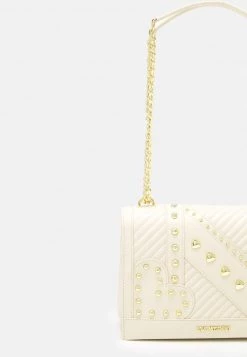 Buono 💯 Love Moschino STUDD SHOULDER BAG - Borsa A Mano - Avorio, Donna 🎁 -Vendite Love Moschino 6c52ccffc9ae442b90669cc5872a672c