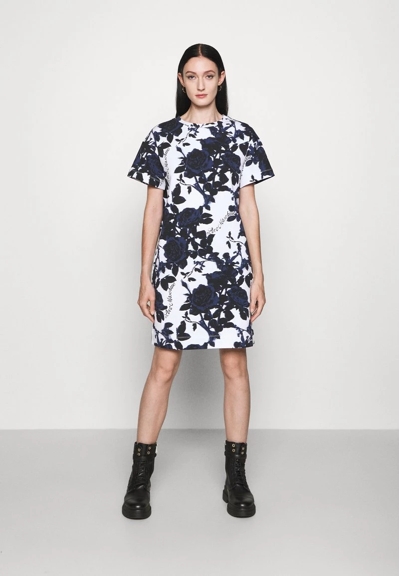 Bilancio π Love Moschino Vestito Estivo - Rosa Blu, Donna π 1 Bilancio π Love Moschino Vestito Estivo - Rosa Blu, Donna π