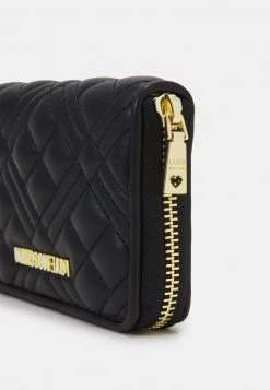 Migliore vendita 🎁 Love Moschino QUILTED ZIP CASE - Portafoglio - Nero, Donna 🛒 -Vendite Love Moschino 70e197f6ec384d7295991a7f07669bf1