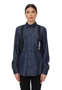 Buono 💯 Love Moschino Camicia - 👖 Jeans, Donna 👍 -Vendite Love Moschino 71e7958de91c4867936521e977fbfa59