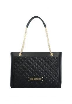 Offerte π Love Moschino 36 CM - Borsa A Tracolla - Nero, Donna π