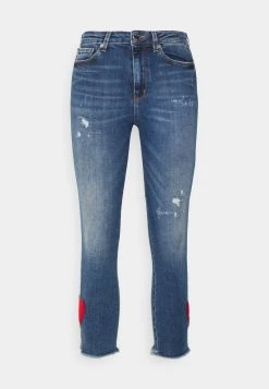 Nuovo ✨ Love Moschino 👖 Jeans Skinny Fit - Blue Denim, Donna 🤩