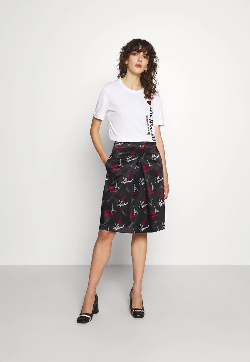 Acquistare π Love Moschino Gonna A Campana - Nero/log Grey, Donna β¨ 2 Acquistare π Love Moschino Gonna A Campana - Nero/log Grey, Donna β¨ - immagine 2