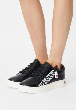 Il più economico 🛒 Love Moschino 👟 Sneakers Basse - Black, Donna 🛒