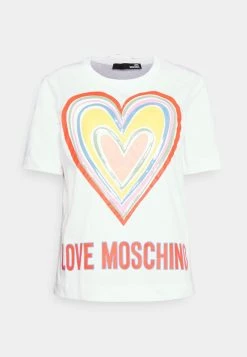 A buon mercato π― Love Moschino T-shirt Con Stampa - Optical White, Donna π 10 A buon mercato π― Love Moschino T-shirt Con Stampa - Optical White, Donna π -Vendite Love Moschino 74fb3faad44f4dfc9d4c1bfbf644937e