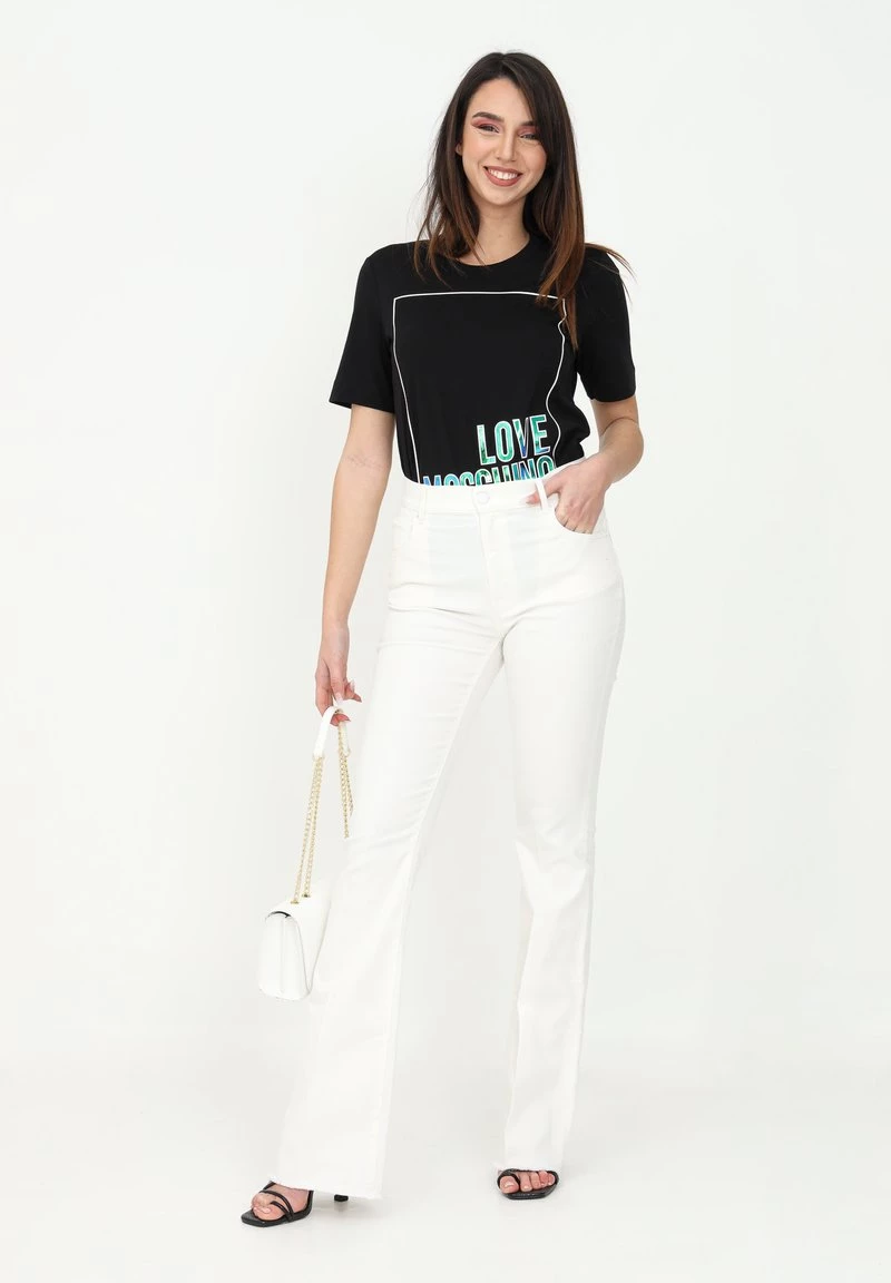 Sconto β Love Moschino Pantaloni - Bianco, Donna π― 2 Sconto β Love Moschino Pantaloni - Bianco, Donna π― - immagine 2